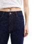 Stradivarius STR comfort fit straight leg jean in dark blue