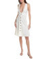 Фото #1 товара Maison Maar Button-Down Midi Dress Women's White S