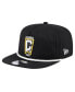 Men's Black Columbus Crew 2024 Kick Off Collection Golfer Snapback Hat
