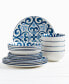 Фото #8 товара Ragusa 16 Pc. Dinnerware Set, Service for 4