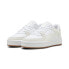 Фото #9 товара Puma CA Pro Gum 39575301 Mens White Leather Lifestyle Sneakers Shoes