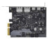 ASRock Thunderbolt 4 AIC - PCIe - Thunderbolt 4 - DisplayPort - PCIe 3.0 - Windows 10 x64 - 83.8 mm - 104.1 mm