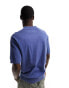 Levi's knitted polo shirt with small logo in blue