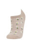 Фото #5 товара Носки defacto Комплект из 3-х женских носков из хлопка с цветочным узором B6024AXNS