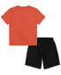 ფოტო #5 პროდუქტის Toddler Boys Fleece Short Set