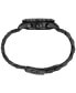 ფოტო #2 პროდუქტის Men's Chronograph Solar Prospex Speedtimer Black Ion Plated Stainless Steel Bracelet Watch 39mm