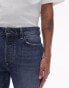 Topman taper jeans in summer light wash tinted blue