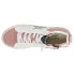 Фото #4 товара Vintage Havana Lester Perforated High Top Womens Pink Sneakers Casual Shoes LES