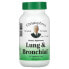 Фото #1 товара Травяные капсулы Lung and Bronchial, 400 мг, 100 шт, вегетарианские, Christopher's Original Formulas