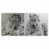Фото #1 товара Картина DKD Home Decor 100 x 2,5 x 100 cm Леопардовый Колониальный (2 штук)