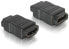 Фото #1 товара Delock HDMI Adapter - 19-p HDMI - 19-p HDMI - Black