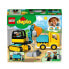Фото #2 товара Playset Lego DUPLO Construction 10931 Truck and Backhoe