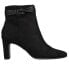 Фото #1 товара CL by Laundry Never Ending Suede Slip On Womens Black Dress Boots NEVERENDING-9