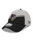 Фото #2 товара Головной убор New Era мужской серый, черный Baltimore Ravens 2023 Sideline 9FORTY Adjustable Hat