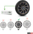 Фото #7 товара Sparco Varese Wheel Trims - 16 Inch - Gold/Black - Set of 4