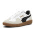 Фото #3 товара Puma Palermo Lace Up Mens Off White, White Sneakers Casual Shoes 39646401
