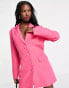 Фото #1 товара Aria Cove boxy blazer dress in hot pink