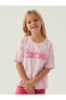 Фото #4 товара Barbie Kız Çocuk Tişört 9-14 Yaş Toz Pembe