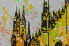 Фото #8 товара Bild gemalt Mailand Skyline Silhouette