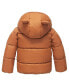 Фото #2 товара Baby Boys Baby Sherpa Fleece Lined Puffer Jacket 6-24M