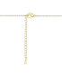 14K Gold Plated Garfield Necklace