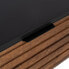 Console ABNER Brown Black Metal Iron Mango wood 110 x 40 x 76 cm