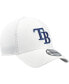 Фото #3 товара Men's White Tampa Bay Rays Neo 39THIRTY Flex Hat
