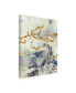 Jennifer Goldberger Arabic Encaustic I Canvas Art - 15" x 20"