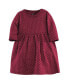 ფოტო #2 პროდუქტის Toddler Girls Cotton Long-Sleeve Dresses 2pk, Fall Floral