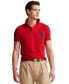 Фото #1 товара Polo Ralph Lauren Big Pony Custom Slim Fit Mesh Polo Shirt Red Size XL 303962