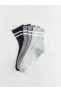 Çizgili Erkek Soket Çorap 5'li KRM