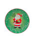 Фото #2 товара Holiday Magic Santa 4 Piece Dessert Plate Set