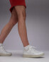 VEJA V-10 trainer in extra white emeraude sahara chromefree leather