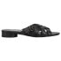 Фото #1 товара VANELi Brogan Womens Black Casual Sandals 310235