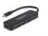 USB-концентратор Delock USB Type-C 4 порта 3.2 Gen 1 с технологией Power Delivery 85 Вт