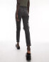 Фото #6 товара Topshop Tall Mom jean in washed black