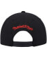 Фото #5 товара Men's Black Philadelphia 76ers Front Loaded Snapback Hat