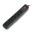 Фото #1 товара Power strip with security Armac R5 black - 5 sockets - 1,5m