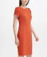 Tulip-Sleeve Sheath Dress