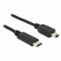 Фото #2 товара DELOCK 83335 USB-C To Mini usb-b cable 50 cm