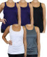 Women's Moisture Wicking Racerback Tanks-5 Pack