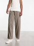 Фото #2 товара COLLUSION textured trouser in brown