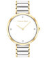 ფოტო #1 პროდუქტის Two-Tone Stainless Steel Bracelet Watch 36mm