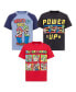 Фото #1 товара Toddler Boys Nintendo Yoshi Toad Donkey Kong Baby 3 Pack T-Shirts to