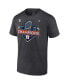 Фото #2 товара Men's Heather Charcoal Houston Astros 2022 World Series Champions Locker Room Short Sleeve T-shirt