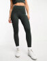 Фото #4 товара New Balance Linear Heritage high waisted leggings in washed black