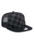 Фото #2 товара Men's Black Jacksonville Jaguars Check Mate 9FIFTY Trucker Snapback Hat