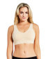 Women's Seamless 1 Piece Push-up Bra with No Hooks and Wires