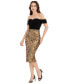 ფოტო #6 პროდუქტის Women's Bailey Sequined-Skirt Dress