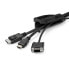 Фото #2 товара StarTech.com 1.5 m (4.9 ft.) Cable-Management Sleeve - Spiral - 45 mm (1.8 in.) Diameter - Cable sleeve - Polyethylene (PE) - Black